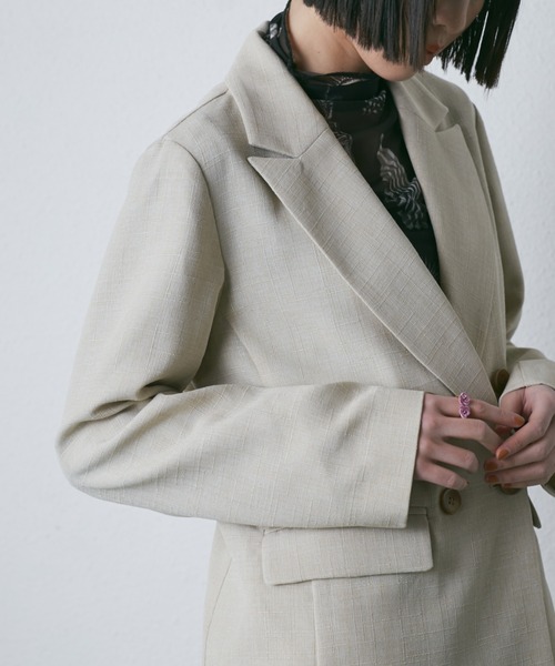 ROSE BUD ローズバッド テーラードジャケット size 1 ROSE BUD（ローズバッド）の「リネンライクジャケット