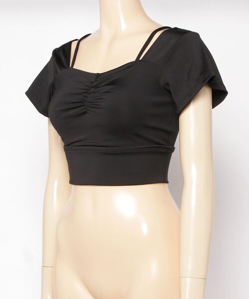 ムラサキスポーツ限定】LIP SERVICE/リップサービス スクエアネック