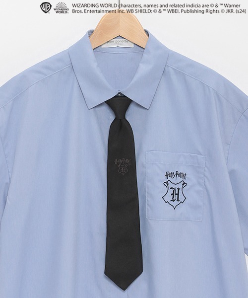 pom ponette junior（ポンポネットジュニア）の「【Harry Potter】シャツ+ネクタイセット（シャツ/ブラウス・キッズ・ホワイト/ブルー・S/M/L/LL）」の5枚目の写真