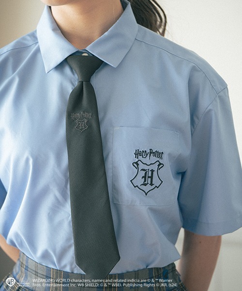 pom ponette junior（ポンポネットジュニア）の「【Harry Potter】シャツ+ネクタイセット（シャツ/ブラウス・キッズ・ホワイト/ブルー・S/M/L/LL）」の18枚目の写真