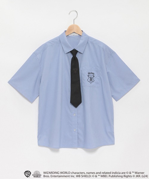 pom ponette junior（ポンポネットジュニア）の「【Harry Potter】シャツ+ネクタイセット（シャツ/ブラウス・キッズ・ホワイト/ブルー・S/M/L/LL）」の17枚目の写真
