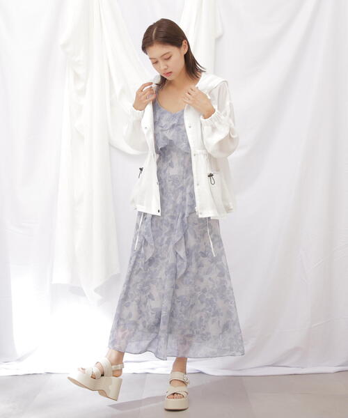 新品タグ付 Jill by jillstuart ブルゾン ジルバイジルスチュアート JILL by JILLSTUART ナイロンシアー