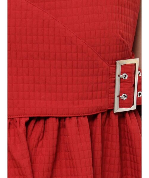 jouetie（ジュエティ）の「ベルトチュニックビスチェ（キャミソール・レディース・オフホワイト/レッド/ブラック・MEDIUM）」の8枚目の写真