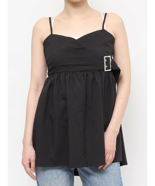 jouetie（ジュエティ）の「ベルトチュニックビスチェ（キャミソール・レディース・オフホワイト/レッド/ブラック・MEDIUM）」の10枚目の写真