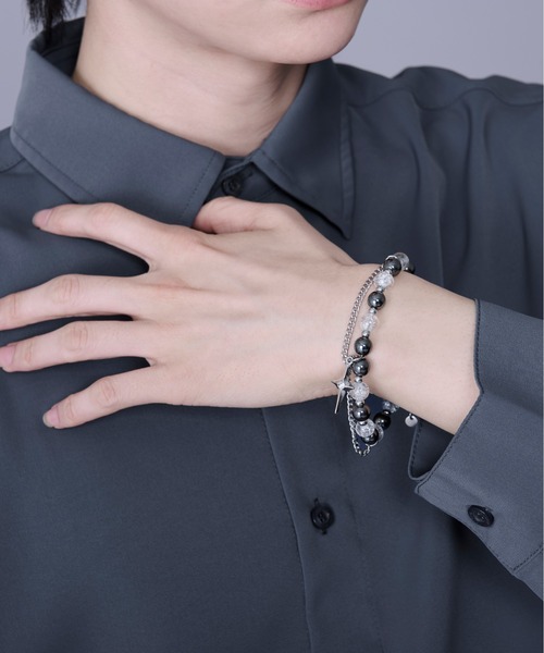 Ellno Loset（エルノロゼット）の「モチーフボールブレスレット（ブレスレット・メンズ・シルバー・FREE）」の3枚目の写真