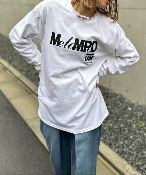 mi via loca（ミヴィアロカ）の「GILDAN メランポジウムロゴロンT 【PT NO. MVL028 ※2A】（Tシャツ/カットソー・レディース・オフホワイト/ナチュラル/ブラック/ベージュ・MEDIUM/X-LARGE）」の14枚目の写真