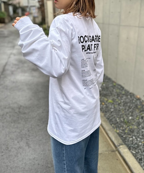 mi via loca（ミヴィアロカ）の「GILDAN メランポジウムロゴロンT 【PT NO. MVL028 ※2A】（Tシャツ/カットソー・レディース・オフホワイト/ナチュラル/ブラック/ベージュ・MEDIUM/X-LARGE）」の16枚目の写真