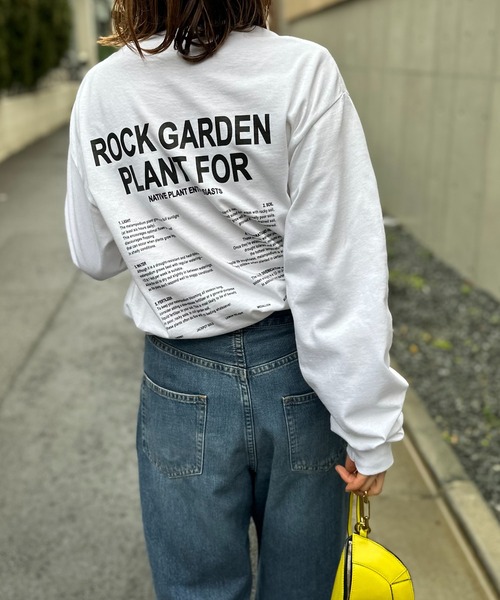 mi via loca（ミヴィアロカ）の「GILDAN メランポジウムロゴロンT 【PT NO. MVL028 ※2A】（Tシャツ/カットソー・レディース・オフホワイト/ナチュラル/ブラック/ベージュ・MEDIUM/X-LARGE）」の5枚目の写真