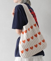 SpRay | ハートジャガードトートバッグ(トートバッグ)