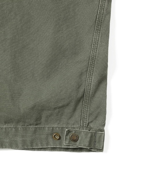 thisisneverthat(ディスイズネバーザット)の「Washed Carpenter Jacket(ブルゾン・メンズ・オレンジ/カーキ系/オリーブドラブ・L/M/S/XL)」の7枚目の写真