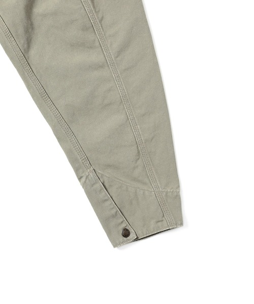 thisisneverthat(ディスイズネバーザット)の「Washed Carpenter Jacket(ブルゾン・メンズ・オレンジ/カーキ系/オリーブドラブ・L/M/S/XL)」の17枚目の写真