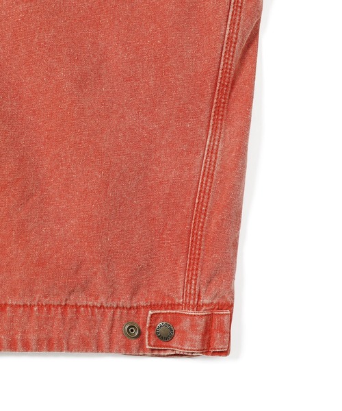 thisisneverthat(ディスイズネバーザット)の「Washed Carpenter Jacket(ブルゾン・メンズ・オレンジ/カーキ系/オリーブドラブ・L/M/S/XL)」の22枚目の写真
