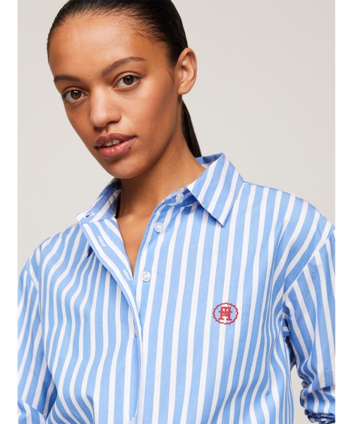ストライプイージーフィットシャツ TOMMY HILFIGER（トミーヒルフィガー）の「ストライプイージー