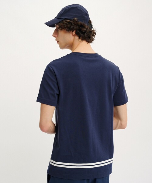 AIGLE(エーグル)の「UVカット 吸水速乾 ダブルバンドクルーネック 半袖Tシャツ(Tシャツ/カットソー・メンズ・ホワイト/ブルー/レッド/ネイビー・M/S/XL/L)」の15枚目の写真