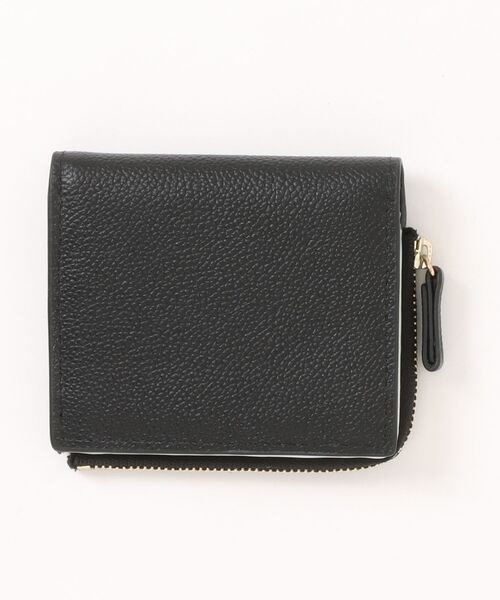 JOYA(ジョヤ)の「バイカラー牛革 ミニ二つ折り財布(財布・レディース・ブラック/グレー/オレンジ/グリーン/ピンク/ブラック×ブルー・FREE)」の3枚目の写真
