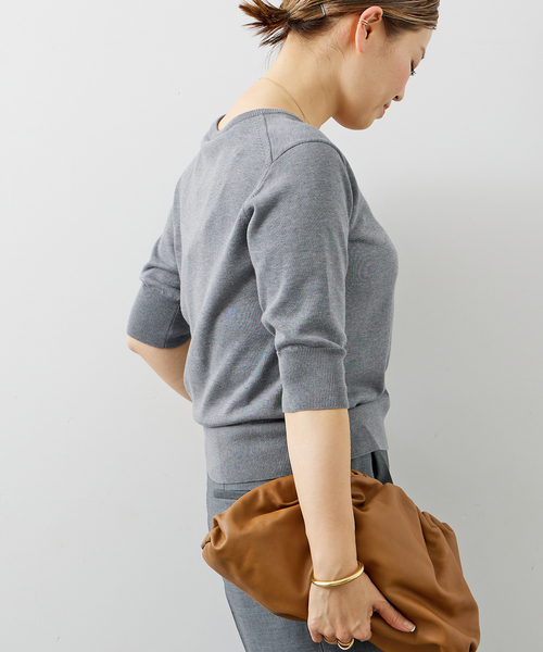 DEUXIEME CLASSE - Deuxieme Classe beauty Vプル　オーバーニット Deuxieme Classe（ドゥーズィエムクラス）の「*Beauty V プル