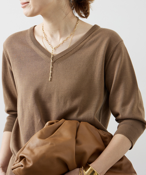 Beauty V プルオーバー（ニット/セーター）｜Deuxieme Classe