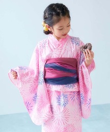 【新品】kate spade kids ヴァイ二ーローズ 浴衣 160 花柄 紺 kate spade new york kids｜ケイトスペードニューヨーク（キッズ