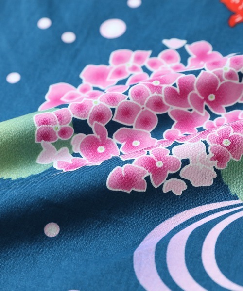 devirock（デビロック）の「ワンピースにもなる セパレート浴衣 帯2本　4点セット（浴衣・キッズ・その他5/その他3/その他2/その他1/その他11/その他10/その他8/その他9/その他7/その他4/その他6/レッド系/ホワイト系1/ネイビー系2/ネイビー系1/パープル系1/イエロー系1/ピンク系1/ブルー系1・90cm/110cm/100cm/160cm/150cm/140cm/130cm/120cm）」の21枚目の写真