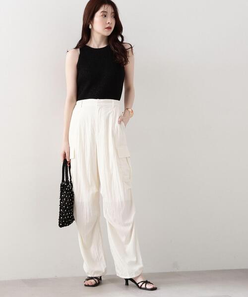 PROPORTION BODY DRESSING（プロポーションボディドレッシング）の「パラシュートパンツ / 1214130404（その他パンツ・レディース・カーキ/ホワイト系その他・SMALL/MEDIUM）」の6枚目の写真