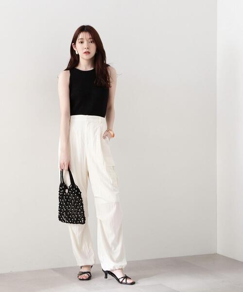 PROPORTION BODY DRESSING（プロポーションボディドレッシング）の「パラシュートパンツ / 1214130404（その他パンツ・レディース・カーキ/ホワイト系その他・SMALL/MEDIUM）」の7枚目の写真