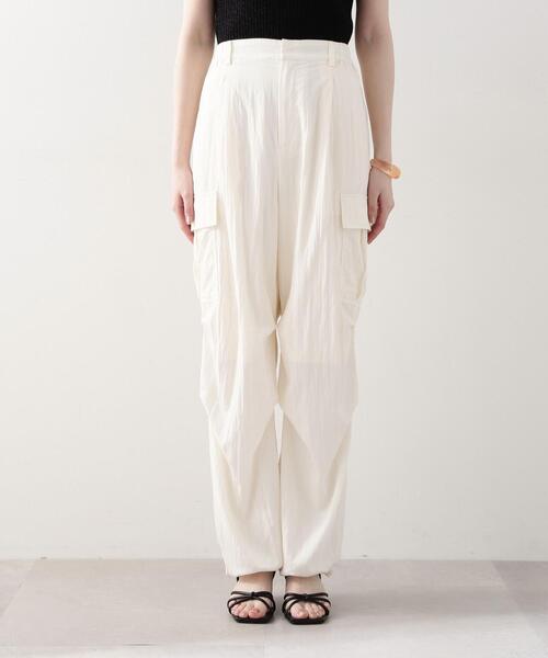 PROPORTION BODY DRESSING（プロポーションボディドレッシング）の「パラシュートパンツ / 1214130404（その他パンツ・レディース・カーキ/ホワイト系その他・SMALL/MEDIUM）」の10枚目の写真