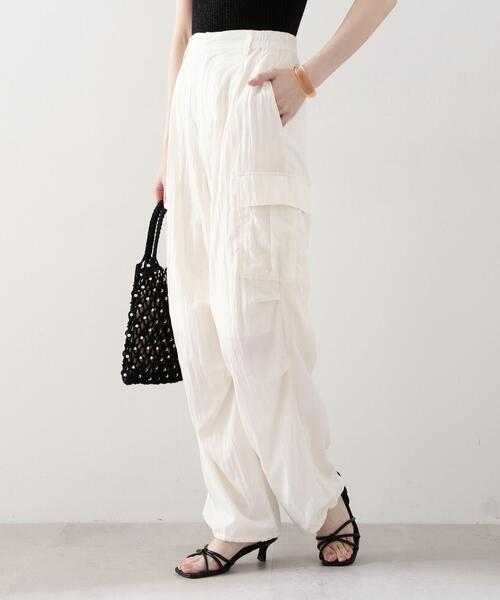 PROPORTION BODY DRESSING（プロポーションボディドレッシング）の「パラシュートパンツ / 1214130404（その他パンツ・レディース・カーキ/ホワイト系その他・SMALL/MEDIUM）」の15枚目の写真