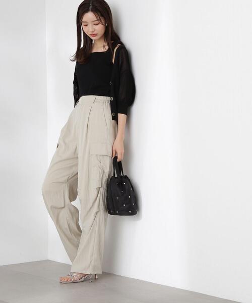 PROPORTION BODY DRESSING（プロポーションボディドレッシング）の「パラシュートパンツ / 1214130404（その他パンツ・レディース・カーキ/ホワイト系その他・SMALL/MEDIUM）」の22枚目の写真