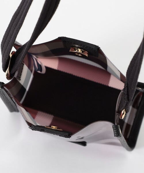 未使用✨ブルーレーベルクレストブリッジ フリル 巾着 ショルダーバッグ 2WAY 未使用✨ブルーレーベルクレストブリッジ フリル 巾着