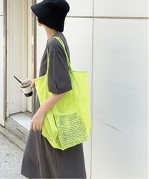 ammy.（エイミードット）の「【 ammy. / エイミードット 】 大容量 マルチ メッシュ ネオン トートバッグ（トートバッグ）」