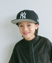 NEW ERA | ＜NEW ERA＞ニューヨーク・ヤンキース ネイビー ダークグリーンバイザー / Youth 9FIFTY(キャップ)