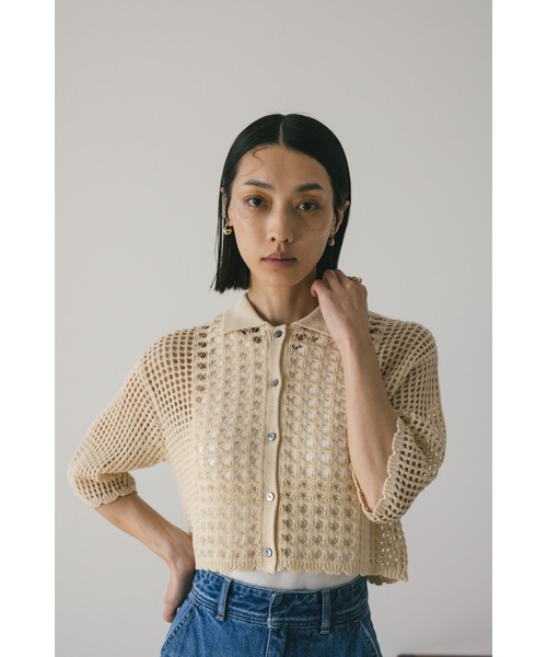 STYLEMIXER（スタイルミキサー）の「クロシェニットシャツ