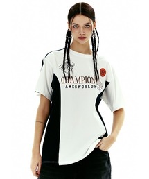 A'GEM/9 × .kom 『AMESWORLDWIDE/アメスワールドワイド』 CHAMPIONSHIP TEE/チャンピオンシップ Tシャツ
