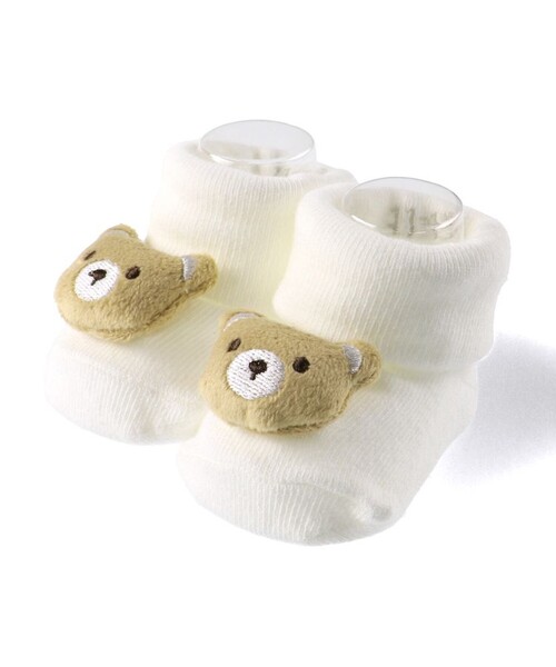 BRANSHES（ブランシェス）の「【ベビー】マスコット付き足型ソックス（ソックス/靴下・キッズ・アイボリー/ピンク・11-13cm/9-11cm）」の14枚目の写真