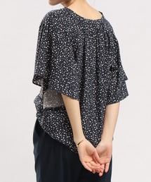 GLOBAL WORK Smile Seed Store | レーヨンスキッパーフレアブラウス/176129(シャツ/ブラウス)