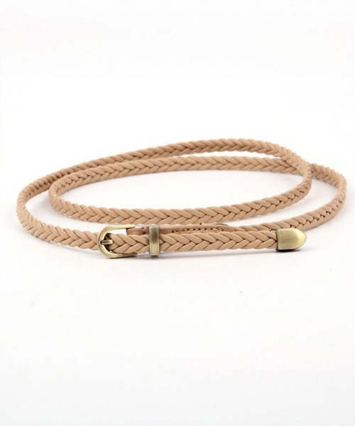 【未使用品】MISSONI 編み込みベルト セール】メッシュベルト レディース 編み込み（ベルト