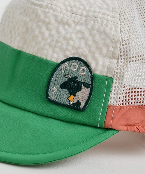moimoln（モイモルン）の「カウキャップ（キャップ・キッズ・クリーム・46cm/48cm/50cm/52cm）」の7枚目の写真