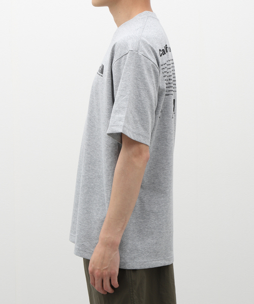 THE NORTH FACE(ザノースフェイス)の「《WEB限定》【THE NORTH FACE / ザ ノースフェイス】S/S HISTORICAL LOGO TEE(Tシャツ/カットソー・メンズ・チャコールグレー/ホワイト/ブラック・X-LARGE/LARGE/MEDIUM)」の9枚目の写真