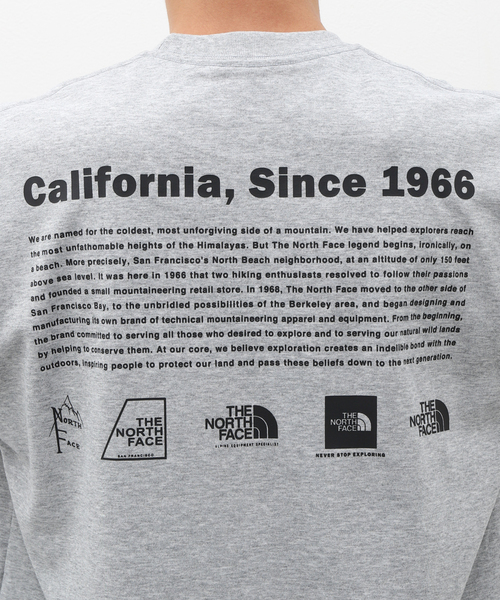 THE NORTH FACE(ザノースフェイス)の「《WEB限定》【THE NORTH FACE / ザ ノースフェイス】S/S HISTORICAL LOGO TEE(Tシャツ/カットソー・メンズ・チャコールグレー/ホワイト/ブラック・X-LARGE/LARGE/MEDIUM)」の20枚目の写真