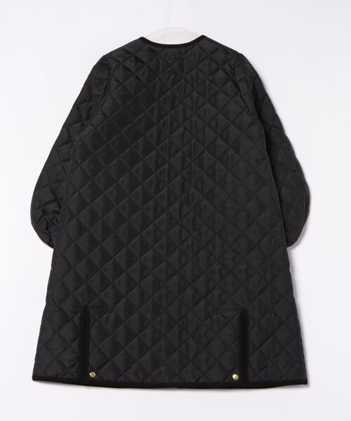 Traditional Weatherwear（トラディショナルウェザーウェア）の「ARKLEY PUFF SLEEVE LONG（その他アウター・レディース・ブラック・34/32）」の2枚目の写真