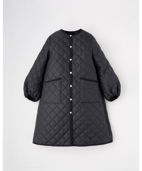 Traditional Weatherwear（トラディショナルウェザーウェア）の「ARKLEY PUFF SLEEVE LONG（その他アウター・レディース・ブラック・34/32）」の8枚目の写真