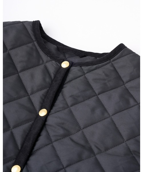 Traditional Weatherwear（トラディショナルウェザーウェア）の「ARKLEY PUFF SLEEVE LONG（その他アウター・レディース・ブラック・34/32）」の4枚目の写真