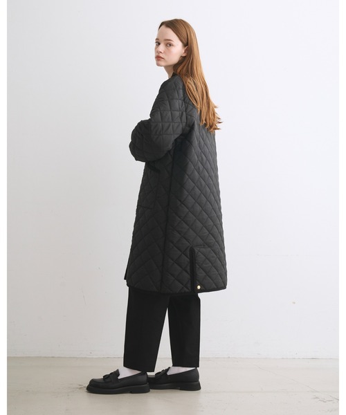 Traditional Weatherwear（トラディショナルウェザーウェア）の「ARKLEY PUFF SLEEVE LONG（その他アウター・レディース・ブラック・34/32）」の11枚目の写真