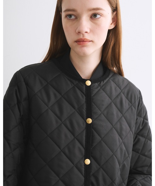Traditional Weatherwear（トラディショナルウェザーウェア）の「ARKLEY PUFF SLEEVE LONG（その他アウター・レディース・ブラック・34/32）」の12枚目の写真