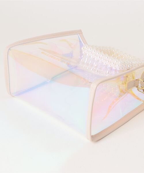 WILLSELECTION（ウィルセレクション）の「パールハンドルオーロラバッグ（ショルダーバッグ・レディース・オフホワイト・FREE）」の3枚目の写真