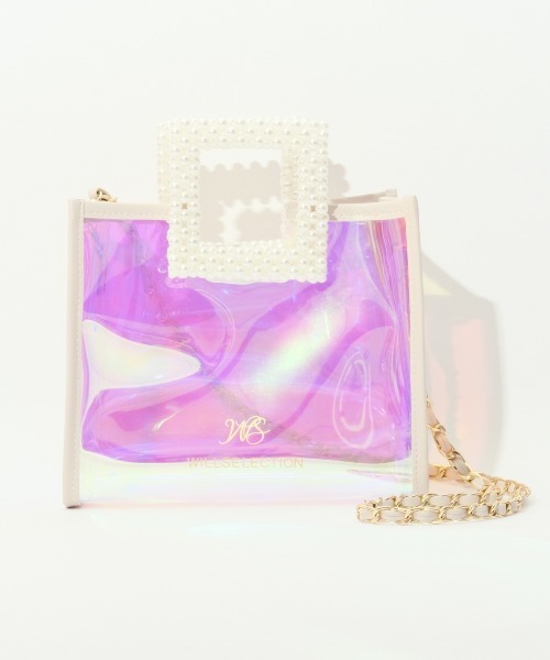 WILLSELECTION（ウィルセレクション）の「パールハンドルオーロラバッグ（ショルダーバッグ・レディース・オフホワイト・FREE）」の6枚目の写真