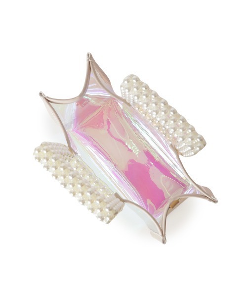 WILLSELECTION（ウィルセレクション）の「パールハンドルオーロラバッグ（ショルダーバッグ・レディース・オフホワイト・FREE）」の7枚目の写真