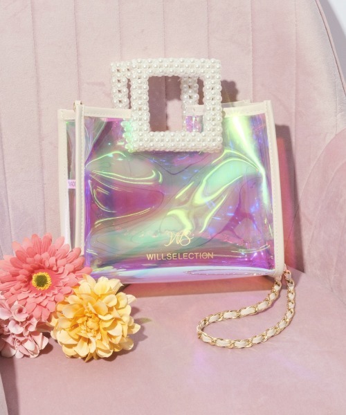 WILLSELECTION（ウィルセレクション）の「パールハンドルオーロラバッグ（ショルダーバッグ・レディース・オフホワイト・FREE）」の9枚目の写真