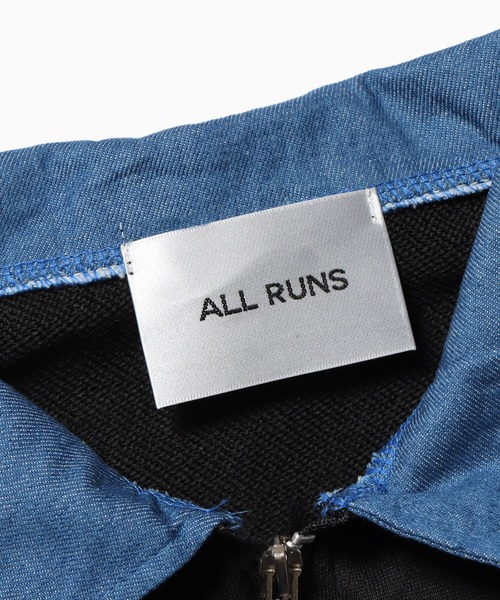 ROOPTOKYO（ループトウキョウ）の「カレッジロゴハーフジップスウェット（スウェット・メンズ・ブラック/ブラウン/アッシュ・L/XL/M）」の4枚目の写真