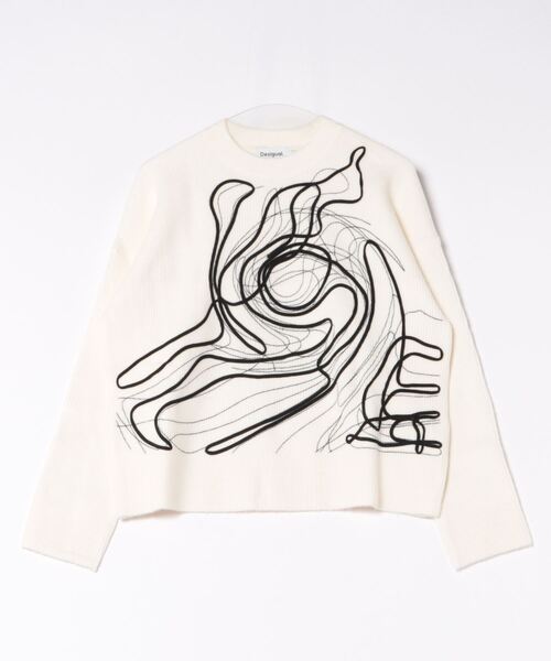 MONTPELLIERLACROIX ヘビーゲージプルオーバー（ニット/セーター）｜Desigual（デシグアル）